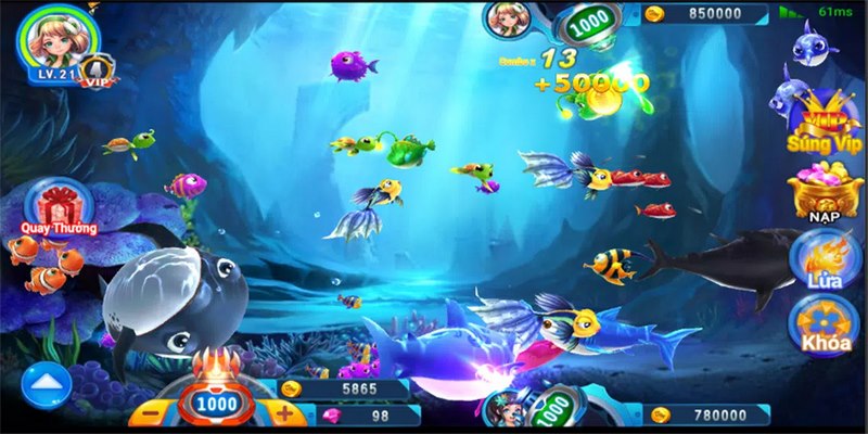 Các bước tham gia bắn cá xèng